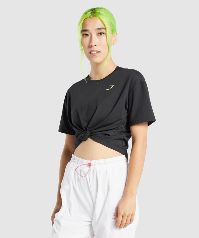 Sudaderas Gymshark Pulse Negras | fvgeXcx3YtX