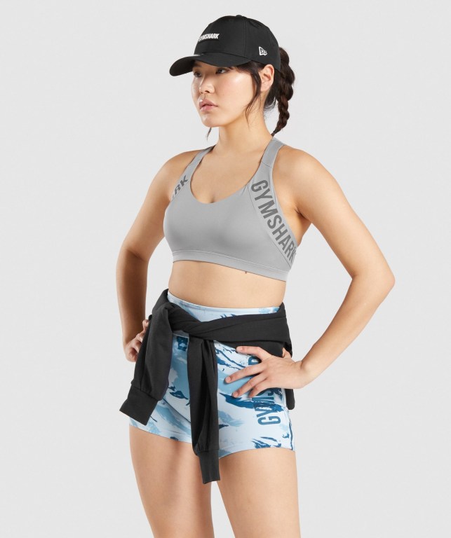 Sujetadores Deportivos Gymshark GS Power Sports Bra Gris | KgfFFSTjIaJ